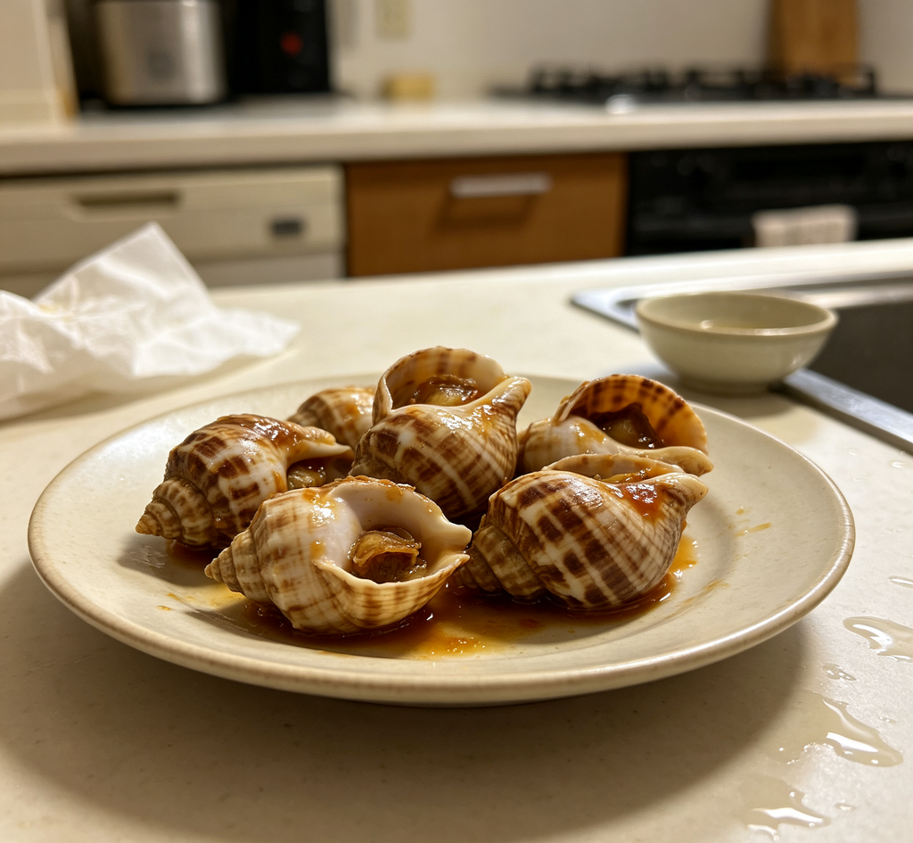 Deliciously Marinated Sea Snails – A Gourmet Seafood Delight