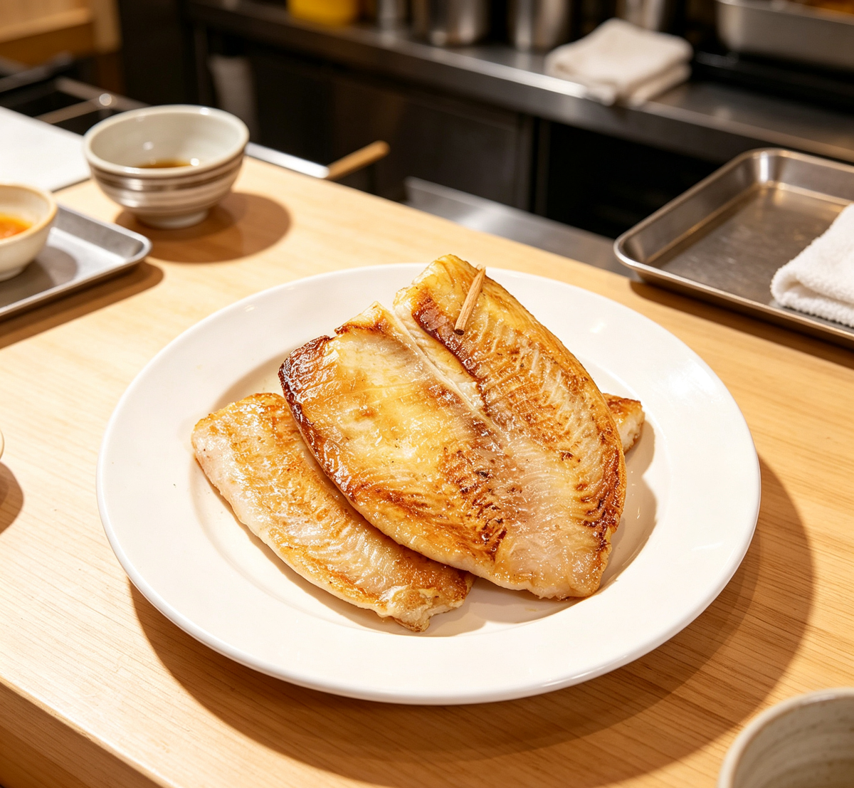 Seared Seafood Delight: Perfectly Cooked Fish Fillets